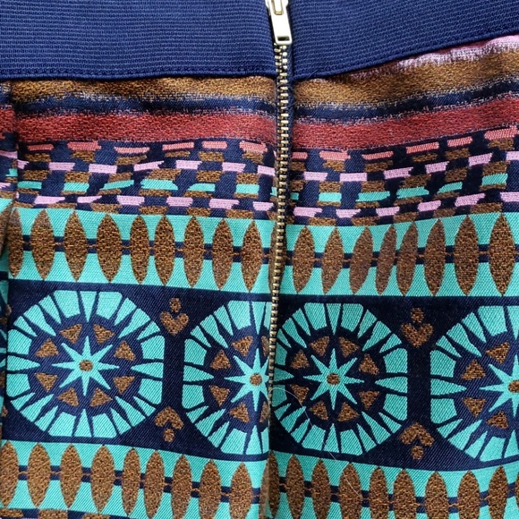 Anthropologie Nomad Morgan Carper Skirt size 8 - Picture 4 of 8